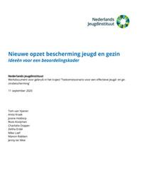 Omslag publicatie Nieuwe opzet bescherming jeugd en gezin