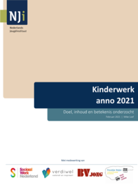 Omslag Kinderwerk anno 2021