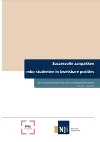 Omslag Succesvolle aanpakken mbo-studenten in kwetsbare posities